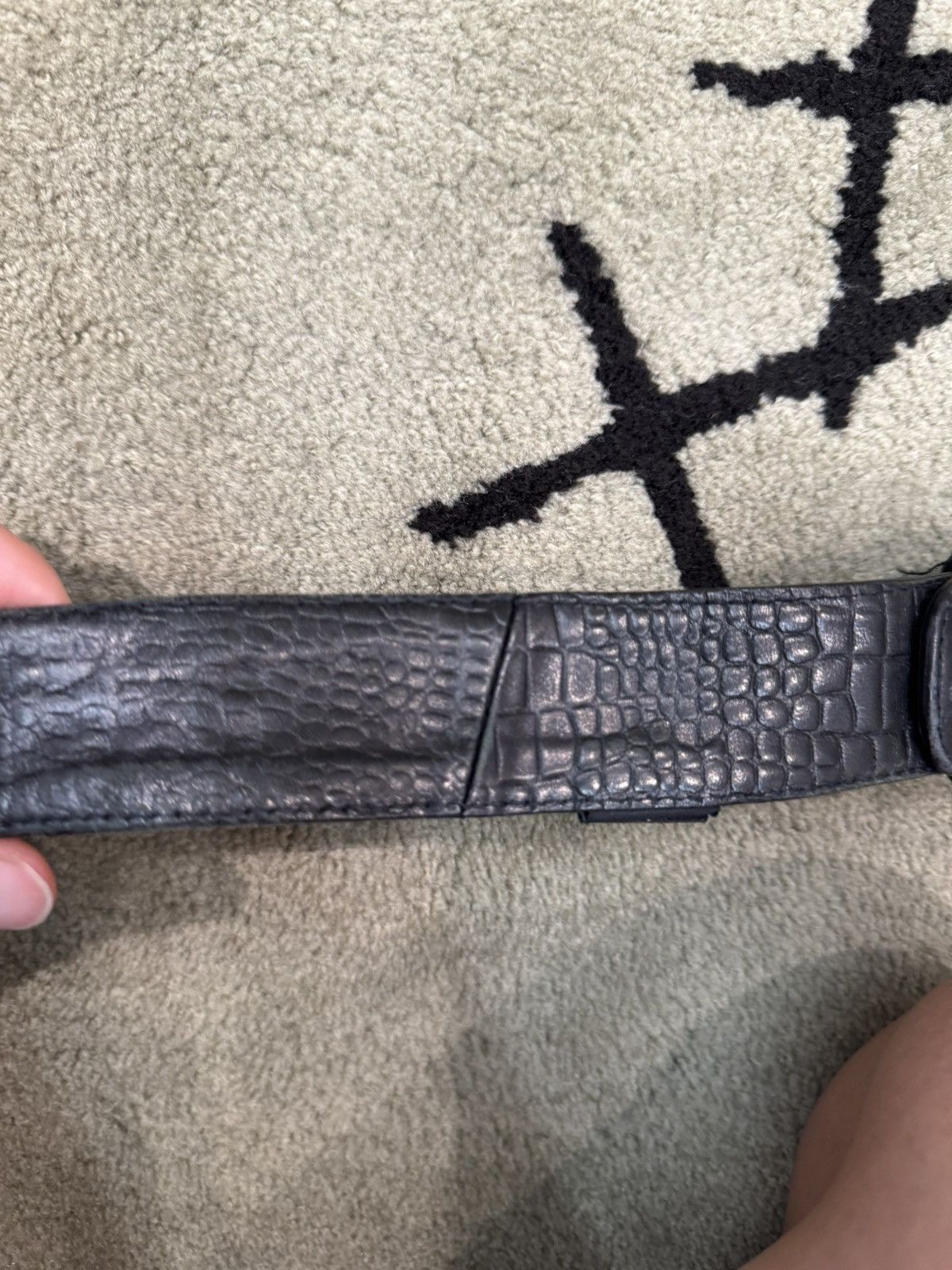 KMRii KMRii belt archive snake-pattern metal belt, 101 cm. Size ONE SIZE - 10 Thumbnail