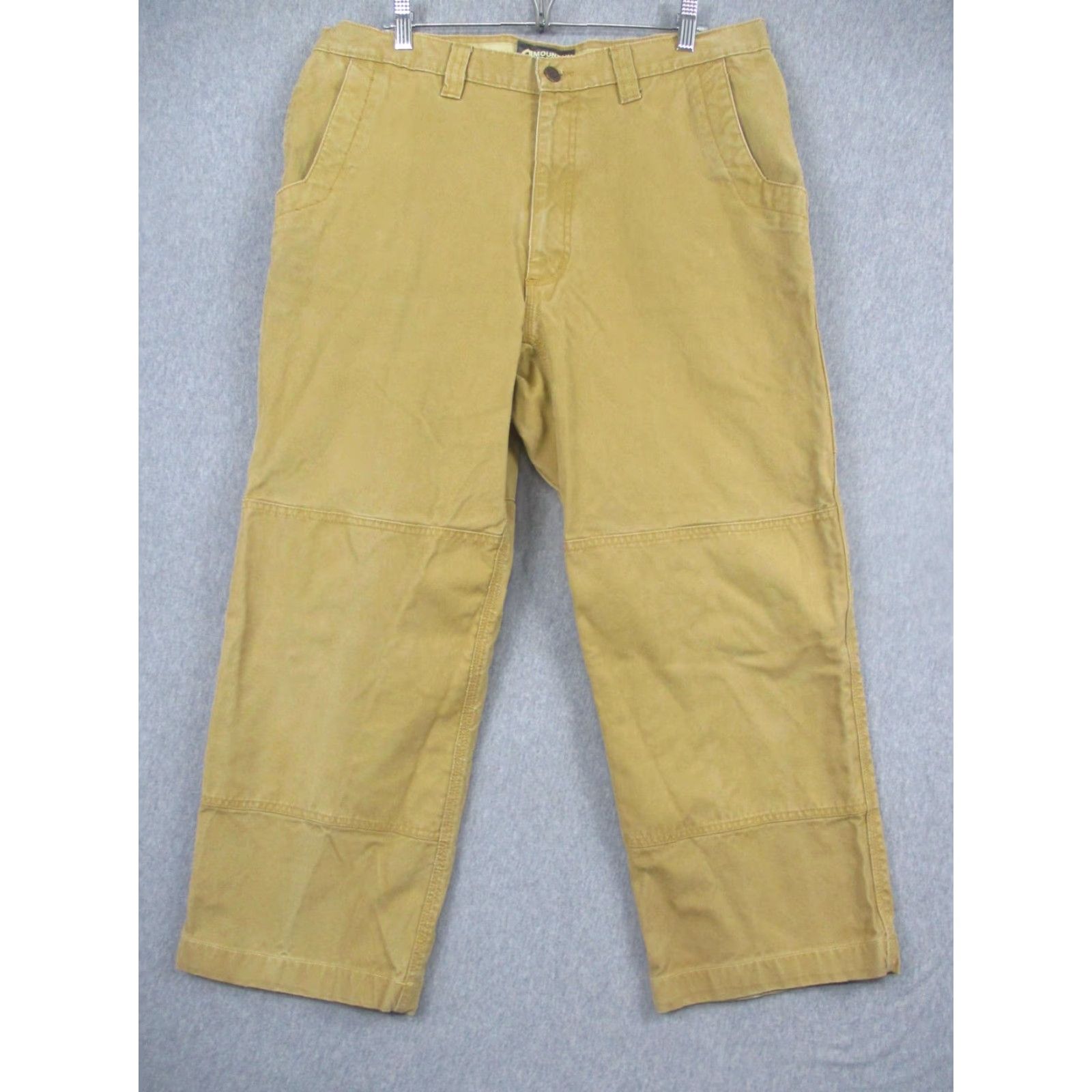 Mountain Khakis Mountain Khakis Cargo Pants 36x26 Beige Alpine Utility Canvas Workwear Mens Size US 36 / EU 52 - 2 Thumbnail
