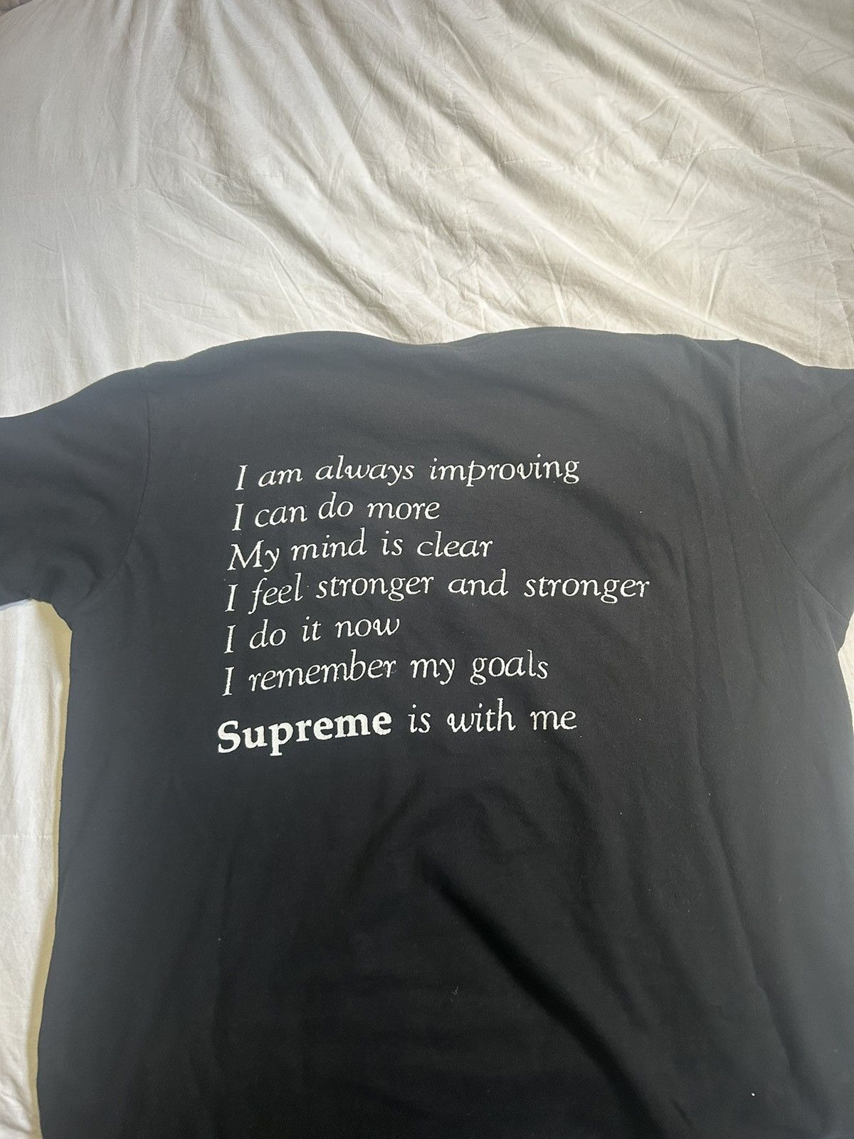 Supreme Supreme Stay Positive Tee Size US M / EU 48-50 / 2 - 4 Thumbnail
