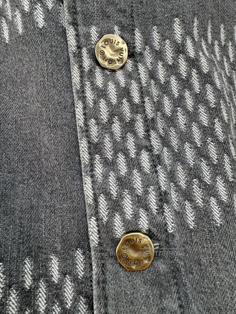 Louis Vuitton Louis Vuitton Full Logo Denim Jacket Size US S / EU 44-46 / 1 - 4 Thumbnail