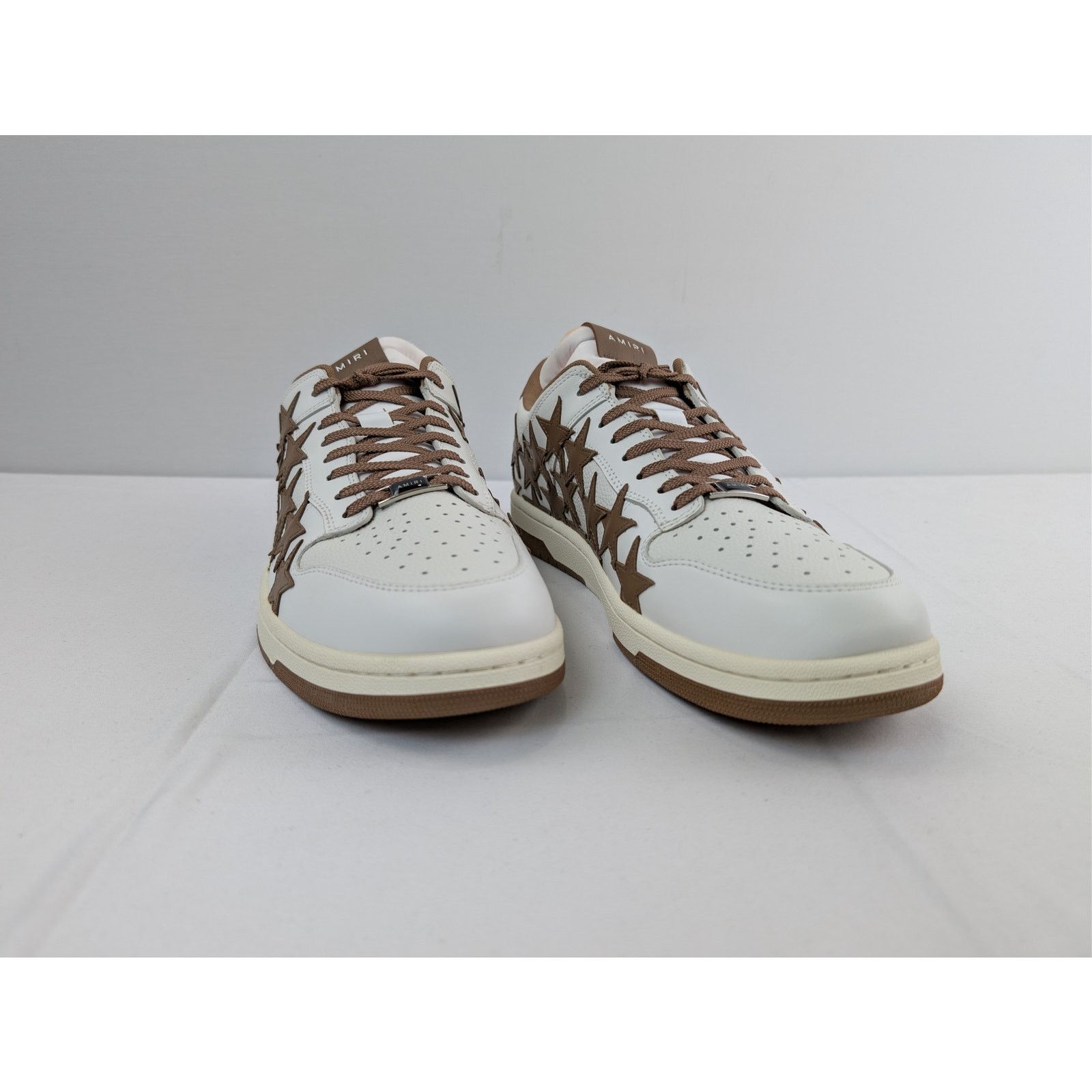 Amiri o1rshd1 Stars Low top sneakers in White/Brown 47 Size US 14 / EU 47 - 5 Thumbnail