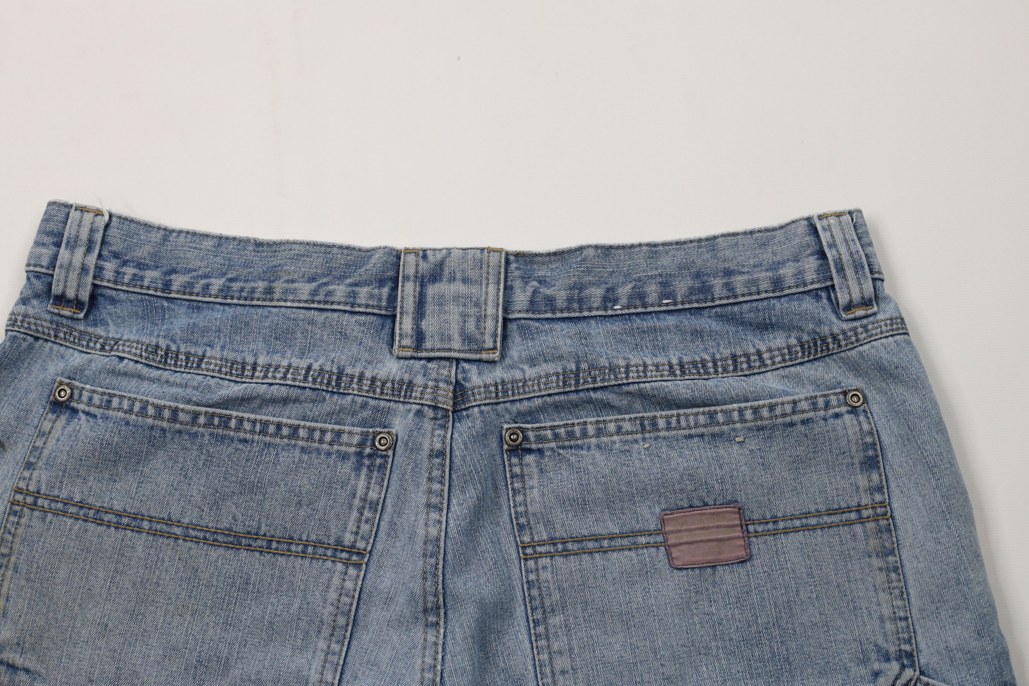 Columbia Vintage Columbia Dungaree Above Knee Denim Jean Shorts Size US 34 / EU 50 - 10 Thumbnail