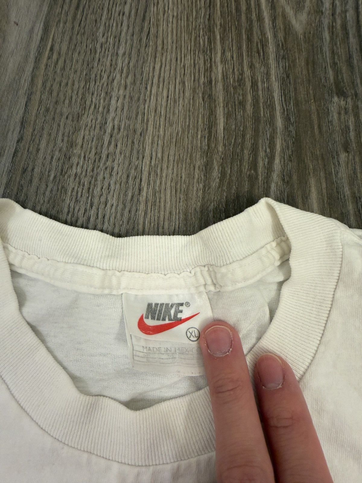 Nike Vintage Nike Swoosh League Tee Size US XL / EU 56 / 4 - 2 Thumbnail