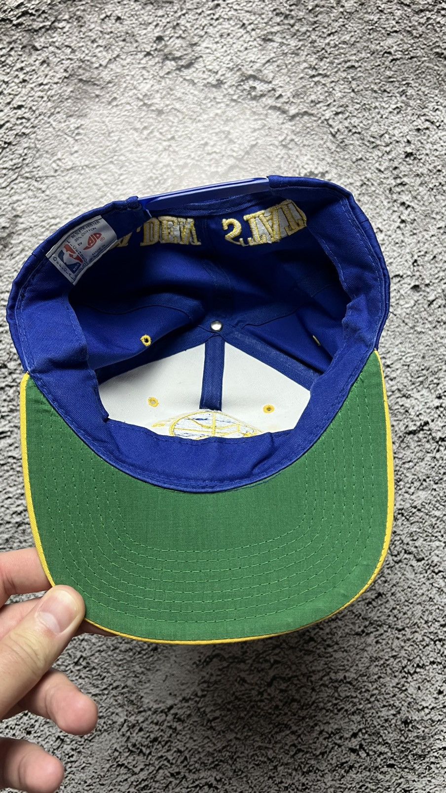 Other Golden State Warriors NBA vintage snapback hat GSW Size ONE SIZE - 4 Thumbnail