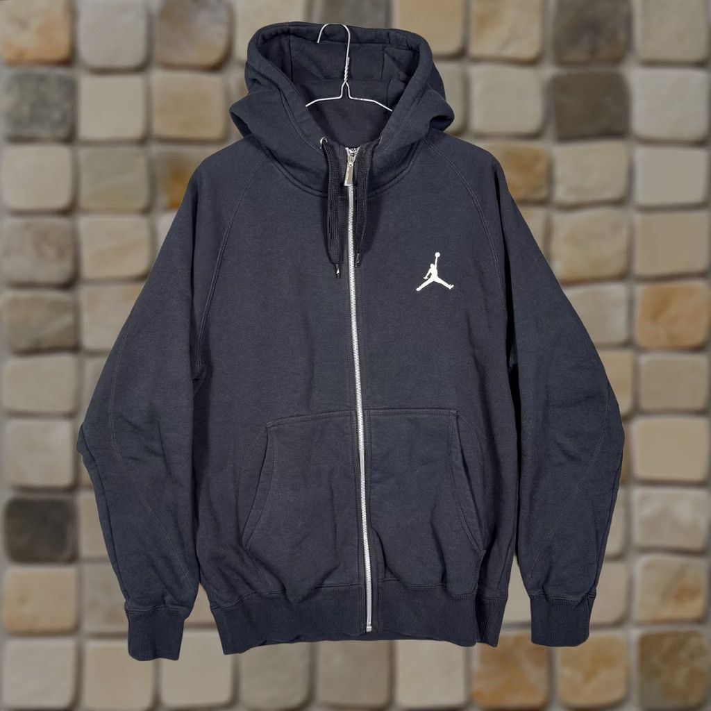 Jordan Brand Jordan Mens Hoodie M Full Zip Fleece Sweatshirt Jacket Jumpman Air Basketball Size US M / EU 48-50 / 2 - 1 Thumbnail
