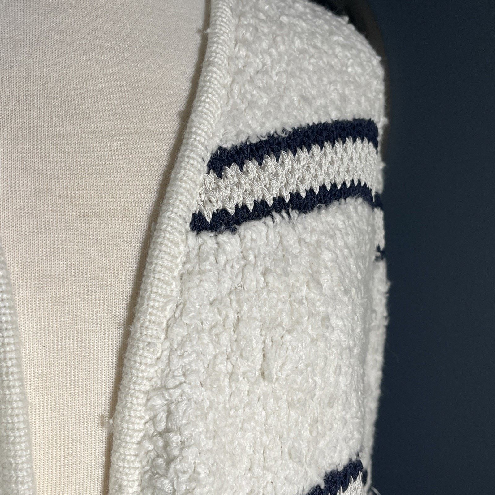 Madewell Madewell Cardigan Sweater XXS Boucle Wool Open Long Line Size XXS / US 00 / IT 34 - 2 Thumbnail