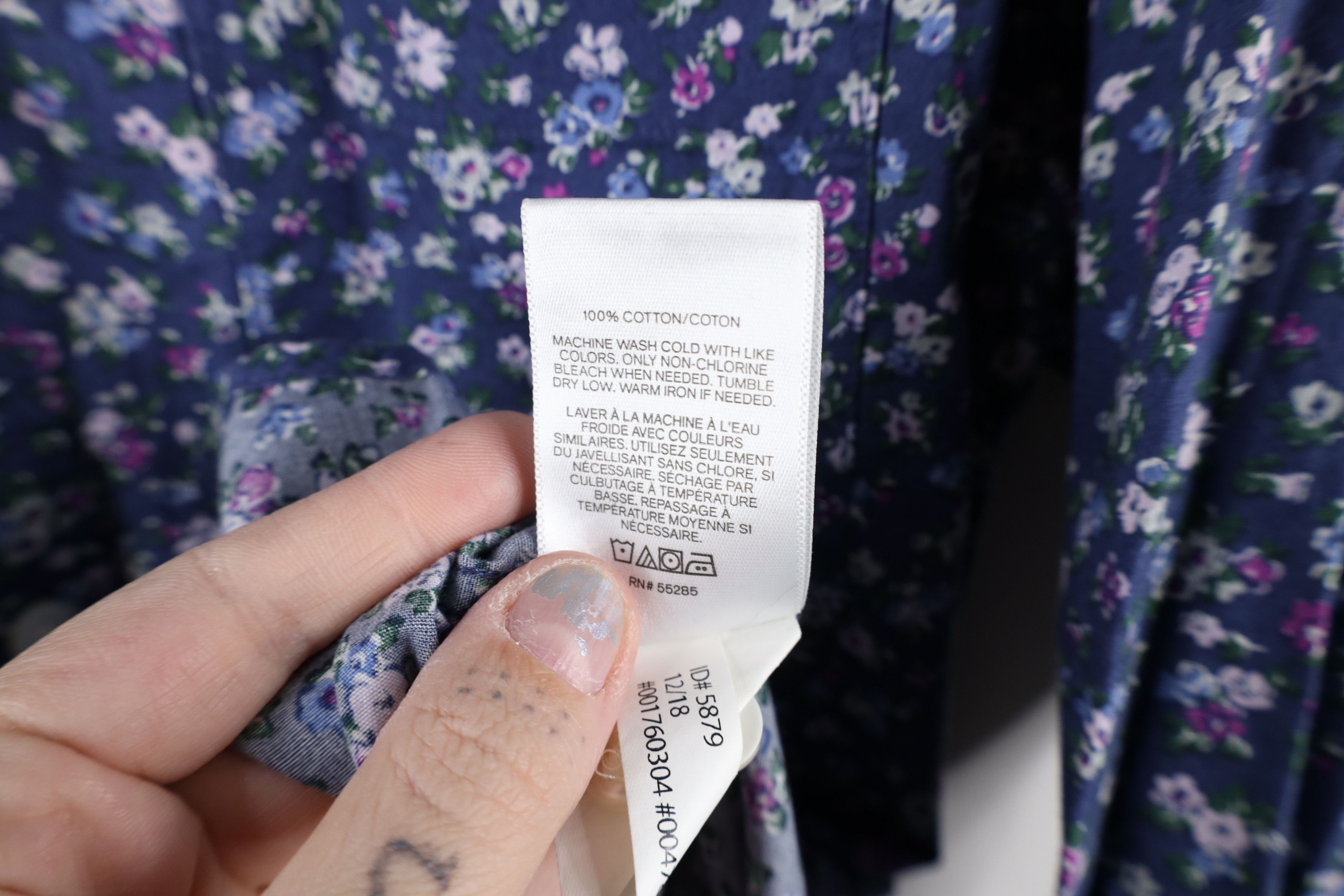 Express × Vintage Express Soft Wash Flower All Over Print Button Down Shirt Size US M / EU 48-50 / 2 - 9 Thumbnail