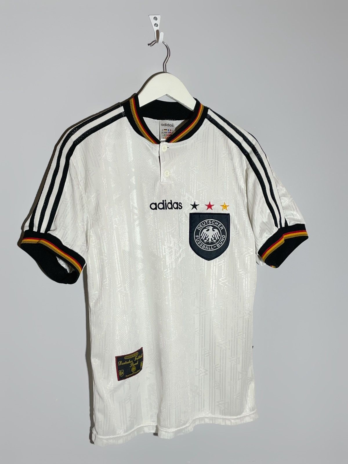 Adidas × Vintage National Team Germany Adidas 1996 Home Football Shirt Size US M / EU 48-50 / 2 - 2 Thumbnail