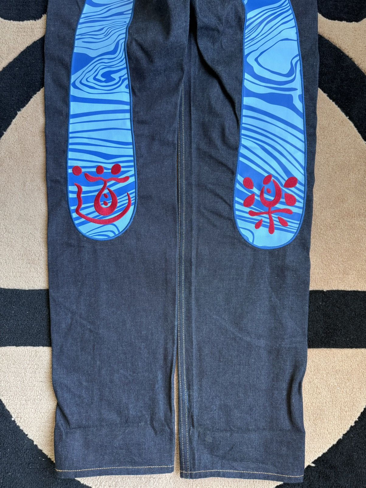 Evisu EVISU “道楽”camo daicock style denim jeans！size：32x34 Size US 32 / EU 48 - 6 Thumbnail