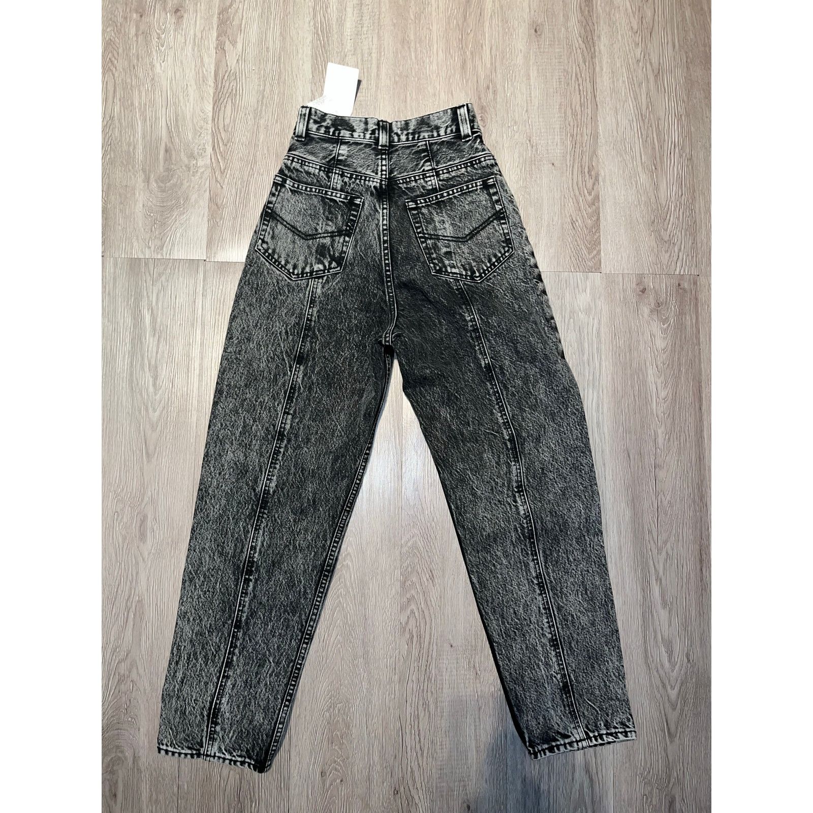 Other Snidel - Black Washed / High-Waist / Boyfriend Jeans/ 0 /NWT Size 25" / US 0 / IT 36 - 2 Thumbnail
