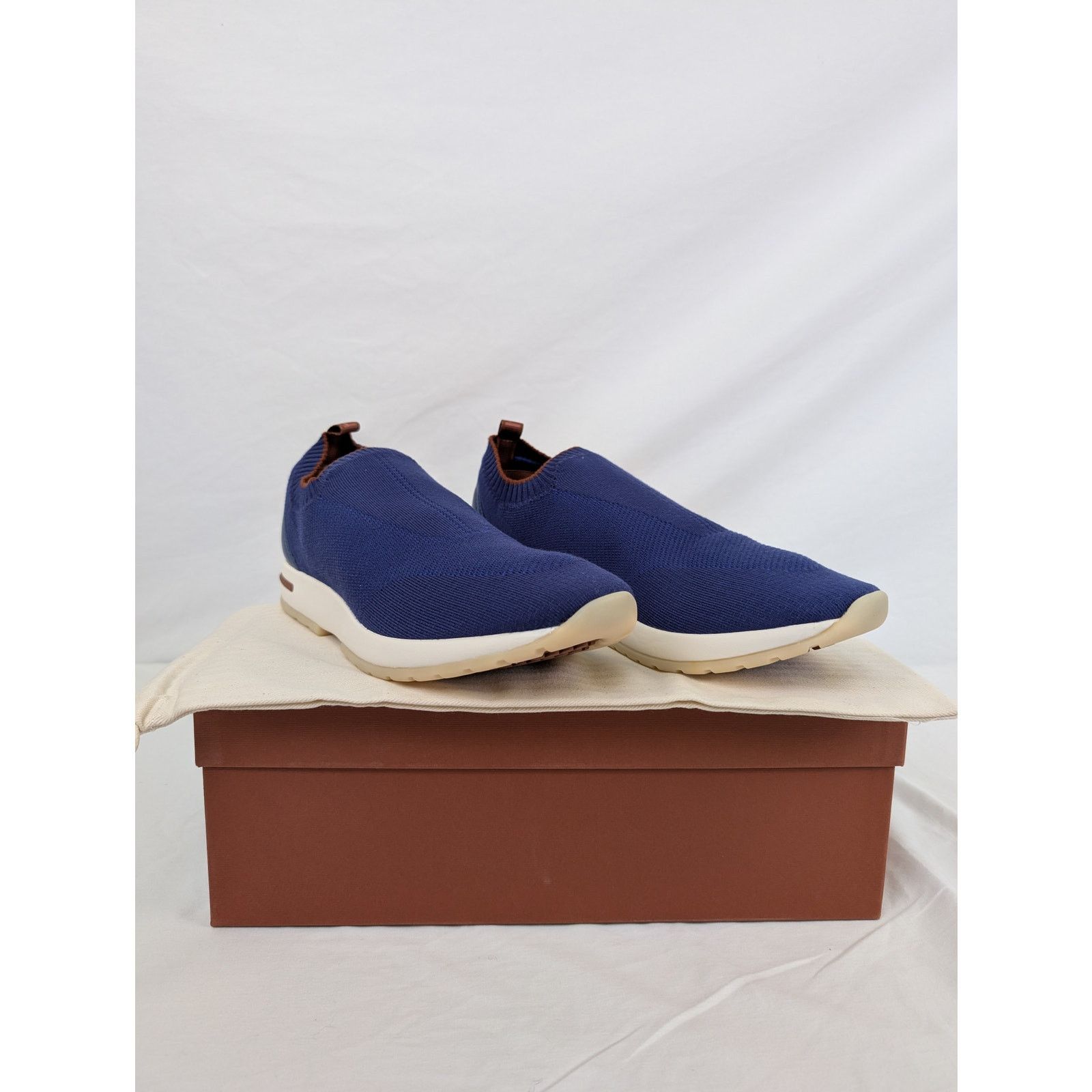 Loro Piana o1rshd1 Flexy Walk Active Wish Sneaker shoe in Blue/Beige Size US 10 / EU 43 - 17 Thumbnail