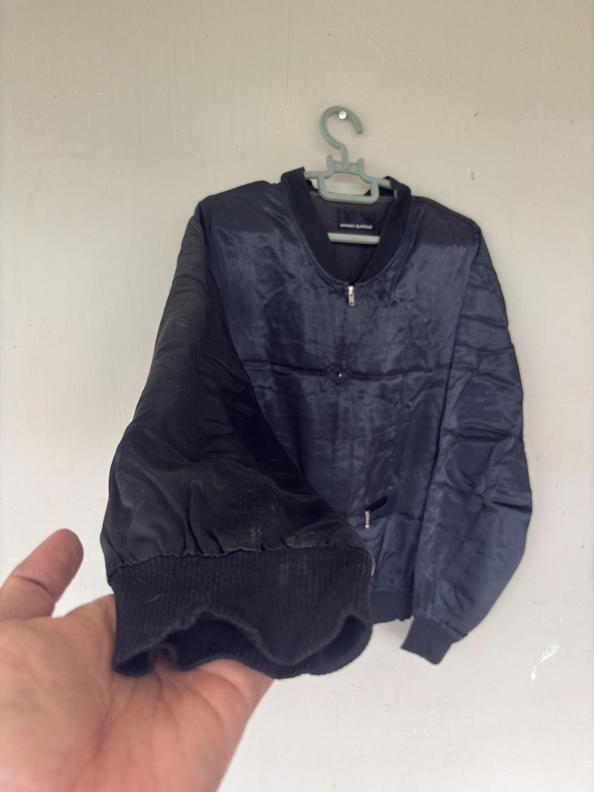 Hysteric Glamour VTG 80’s Hysteric Glamour Bomber Jacket Naked “Live On Love” Size US M / EU 48-50 / 2 - 2 Thumbnail