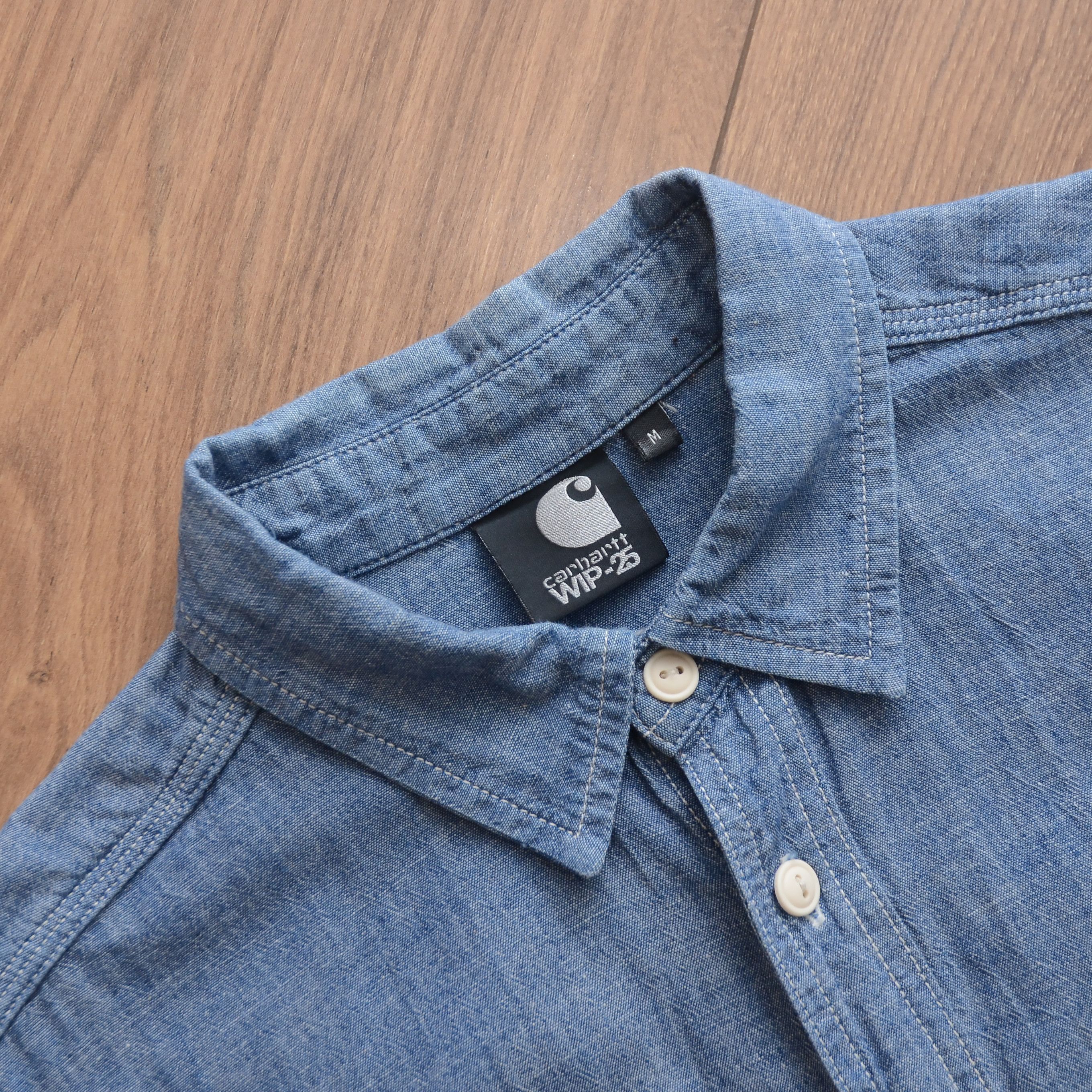 Carhartt Wip Carhartt WIP - 25 Clink Shirt Denim Worker Limited Unisex Size US M / EU 48-50 / 2 - 11 Thumbnail