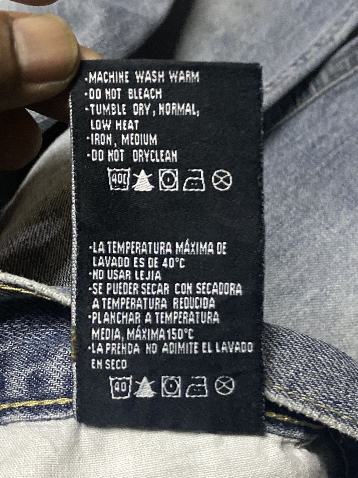 Vintage Vintage Damyller 1979 Brazil Faded Wash Loose Jeans Size US 30 / EU 46 - 17 Thumbnail