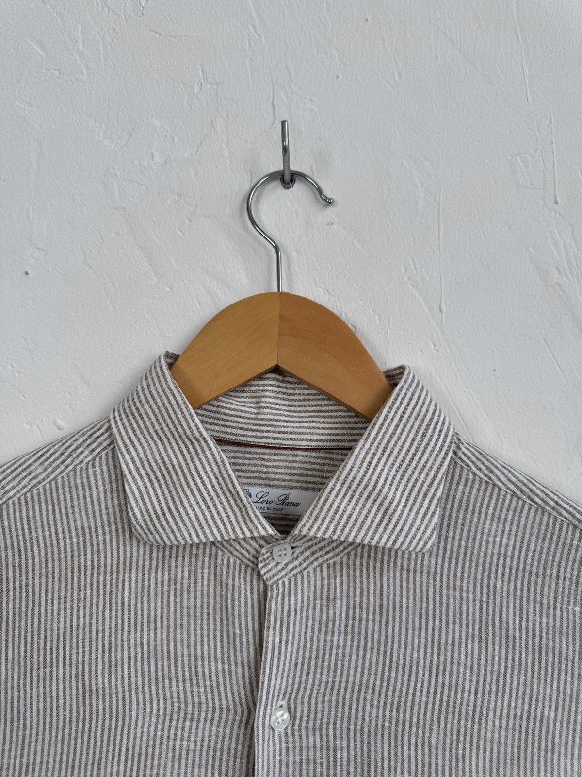Loro Piana Loro Piana Linen Shirt Size US M / EU 48-50 / 2 - 5 Thumbnail