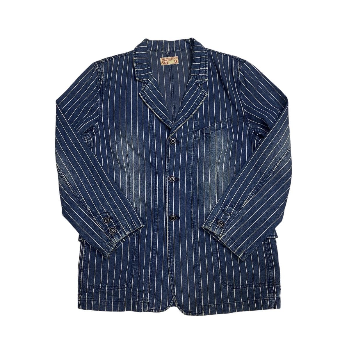 Japanese Brand × Vintage Sky Walk Ranch denim wabash indigo coat Size US M / EU 48-50 / 2 - 7 Thumbnail