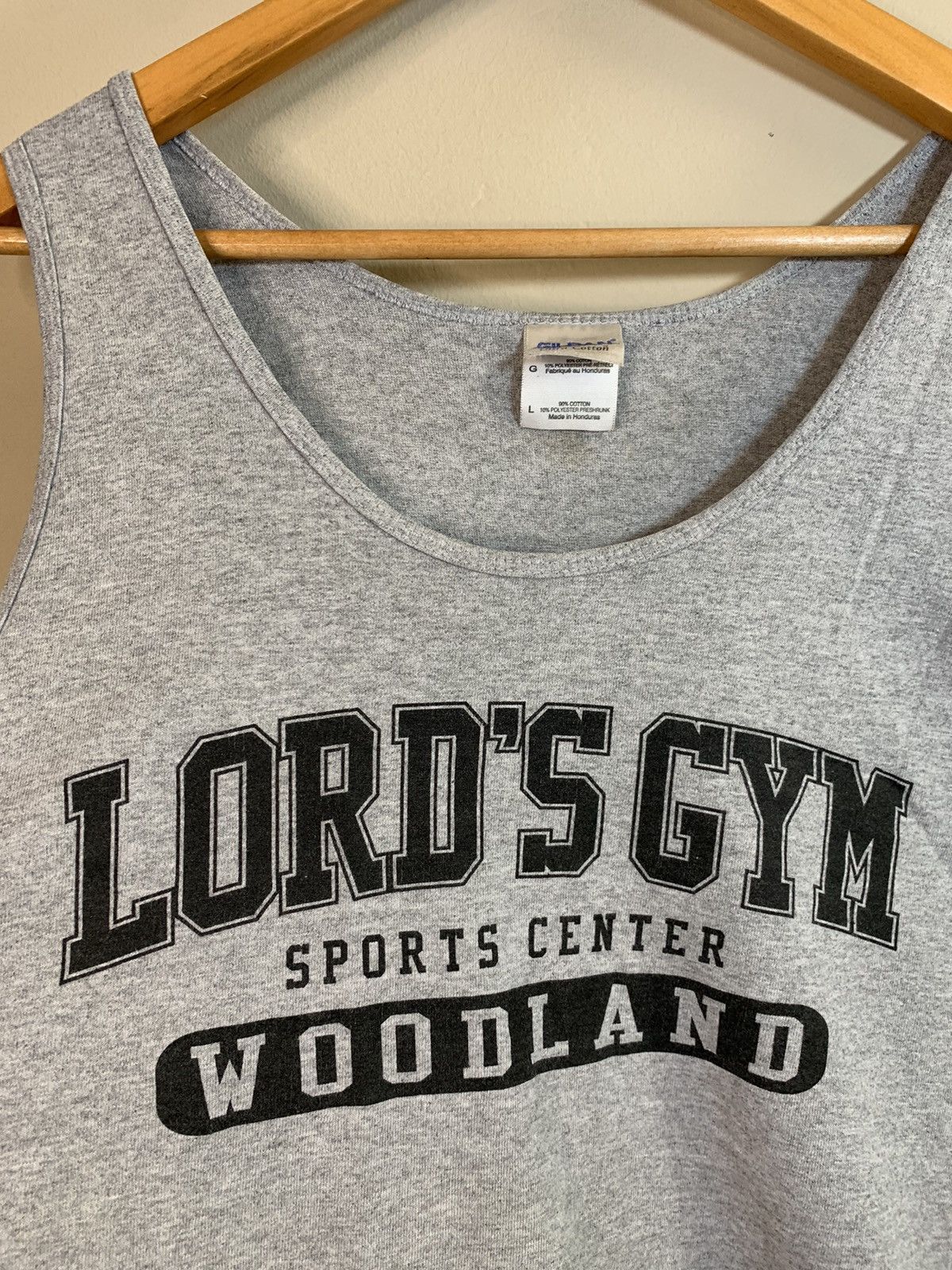 Other × Vintage RARE Vintage Lords Gym Sports Center Woodland Jesus Tank Top Size US L / EU 52-54 / 3 - 2 Thumbnail