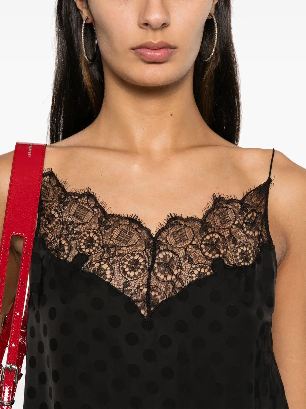 Givenchy o1w1db10325 Lace Top in Black Size L / US 10 / IT 46 - 5 Thumbnail