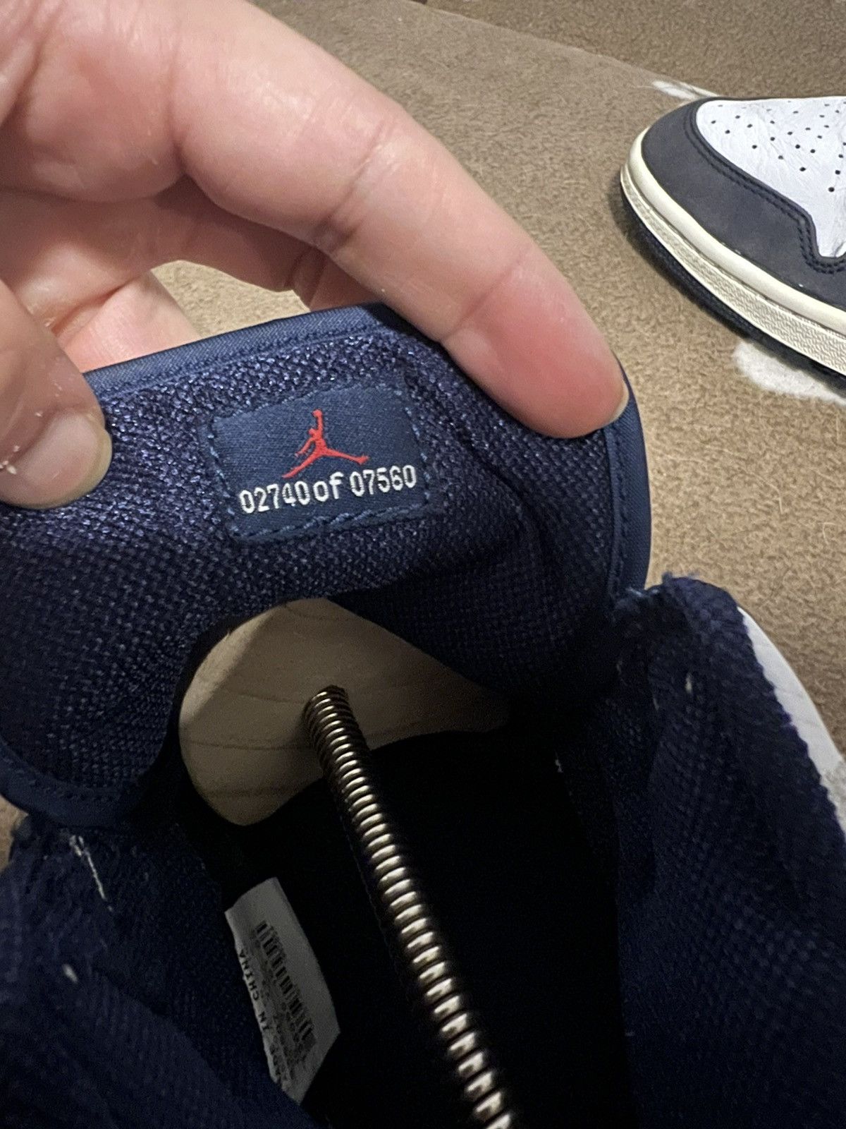 Jordan Brand Jordan 1 2001 midnight navy Size US 10 / EU 43 - 6 Thumbnail