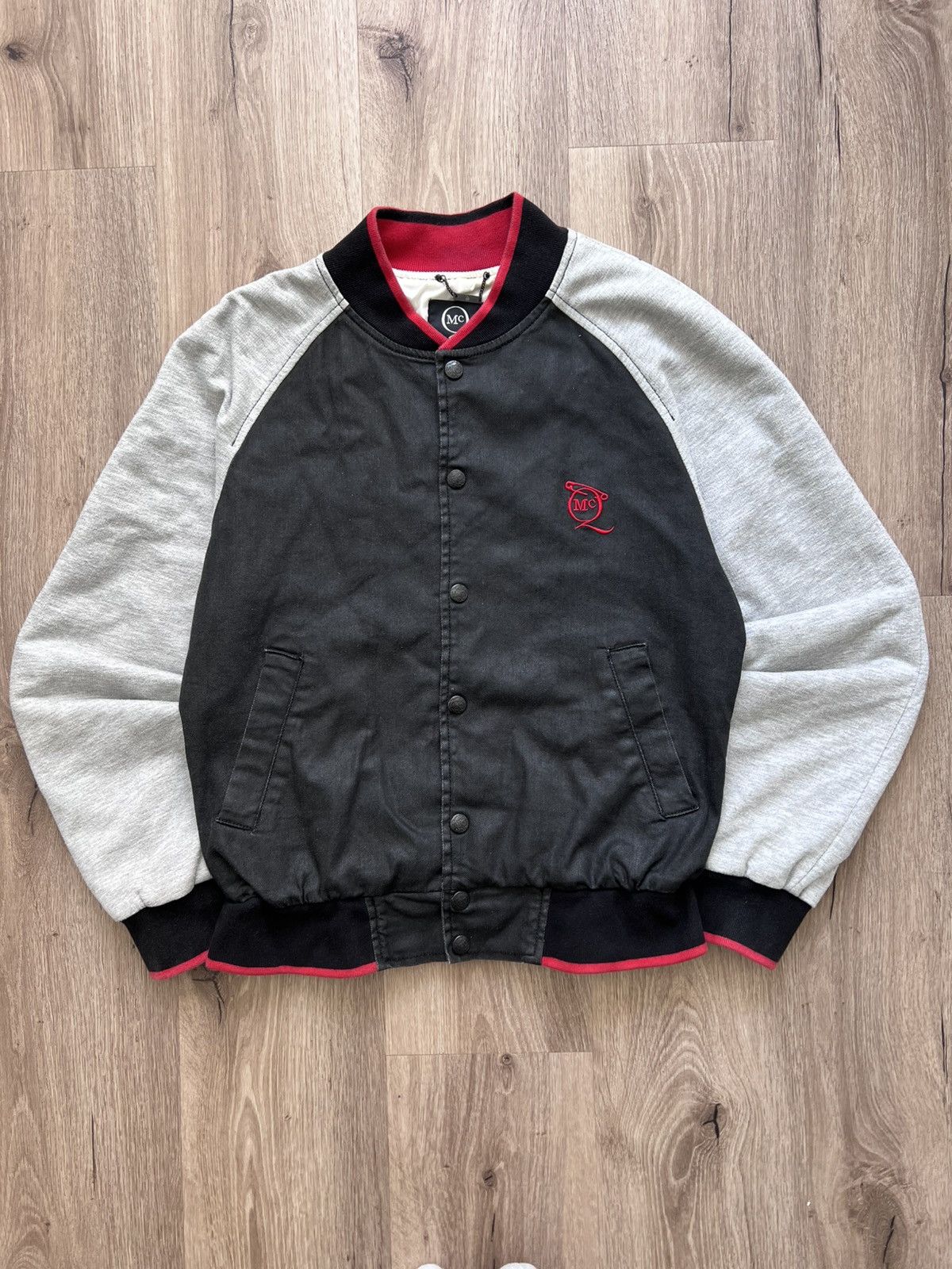 Alexander Mcqueen AW 2011 Men's Hybrid cotton Bomber Jacket