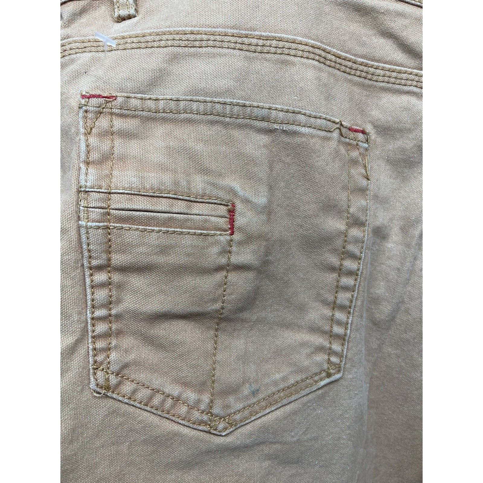 Eddie Bauer VTG 90 Y2K EDDIE BAUER WORKWEAR CANVAS CARPENTER PANTS BROWN Size US 40 / EU 56 - 6 Thumbnail