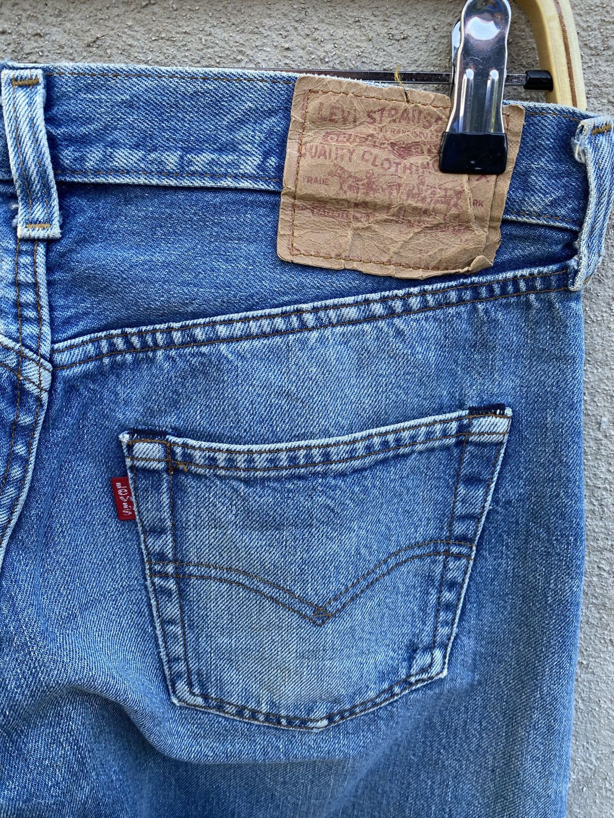 Levi's × Levi's Vintage Clothing × Vintage W31x30 Vintage levi's 501 redline 80s made in USA #524 Size US 31 - 3 Thumbnail