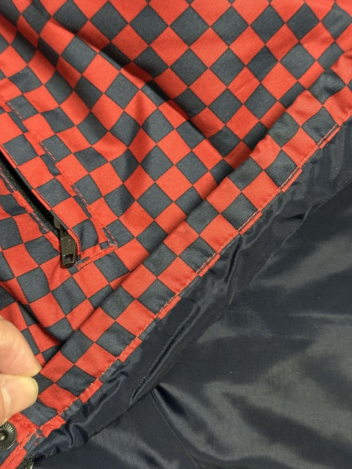 Supreme × The North Face Supreme the north face tnf red checkered pullover jacket Size US M / EU 48-50 / 2 - 8 Thumbnail