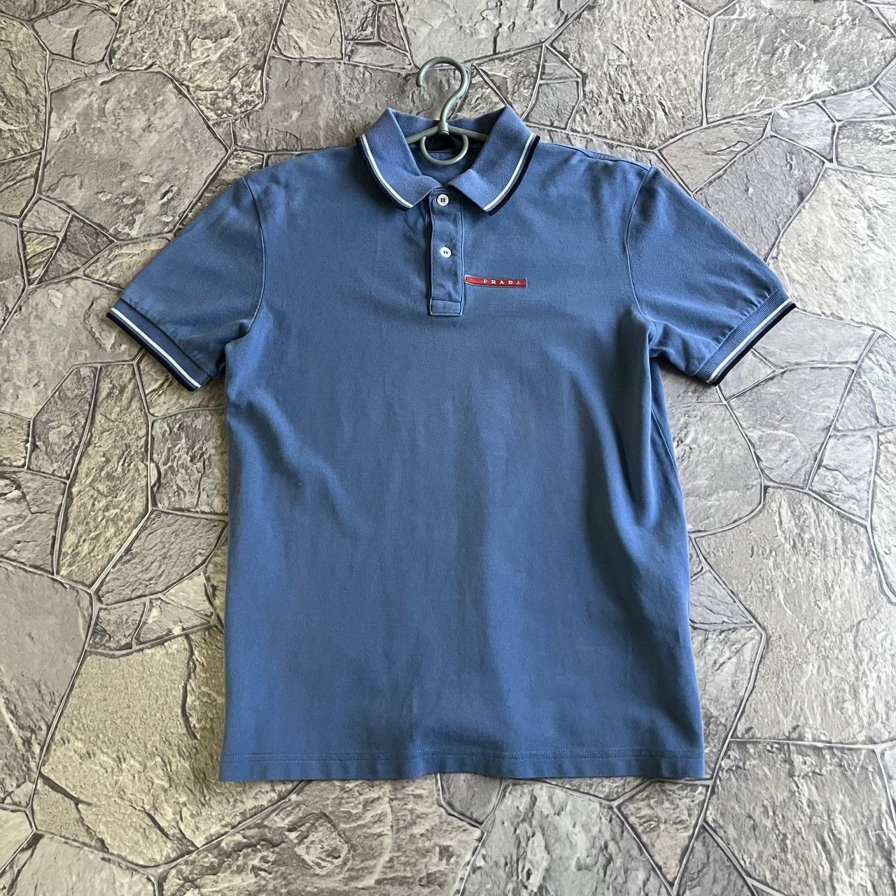 Prada Prada Polo T Shirt Red Tab Designer Size US S / EU 44-46 / 1 - 1 Thumbnail