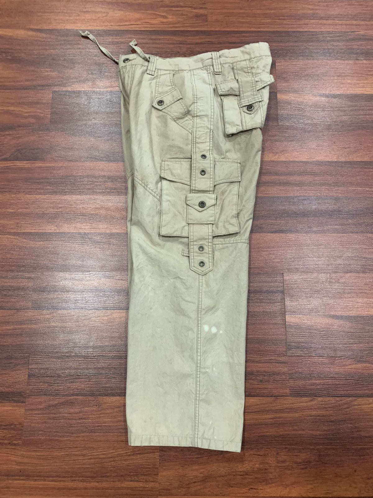 If Six Was Nine Theme Multipocket Cargo Pants Size US 34 / EU 50 - 4 Thumbnail