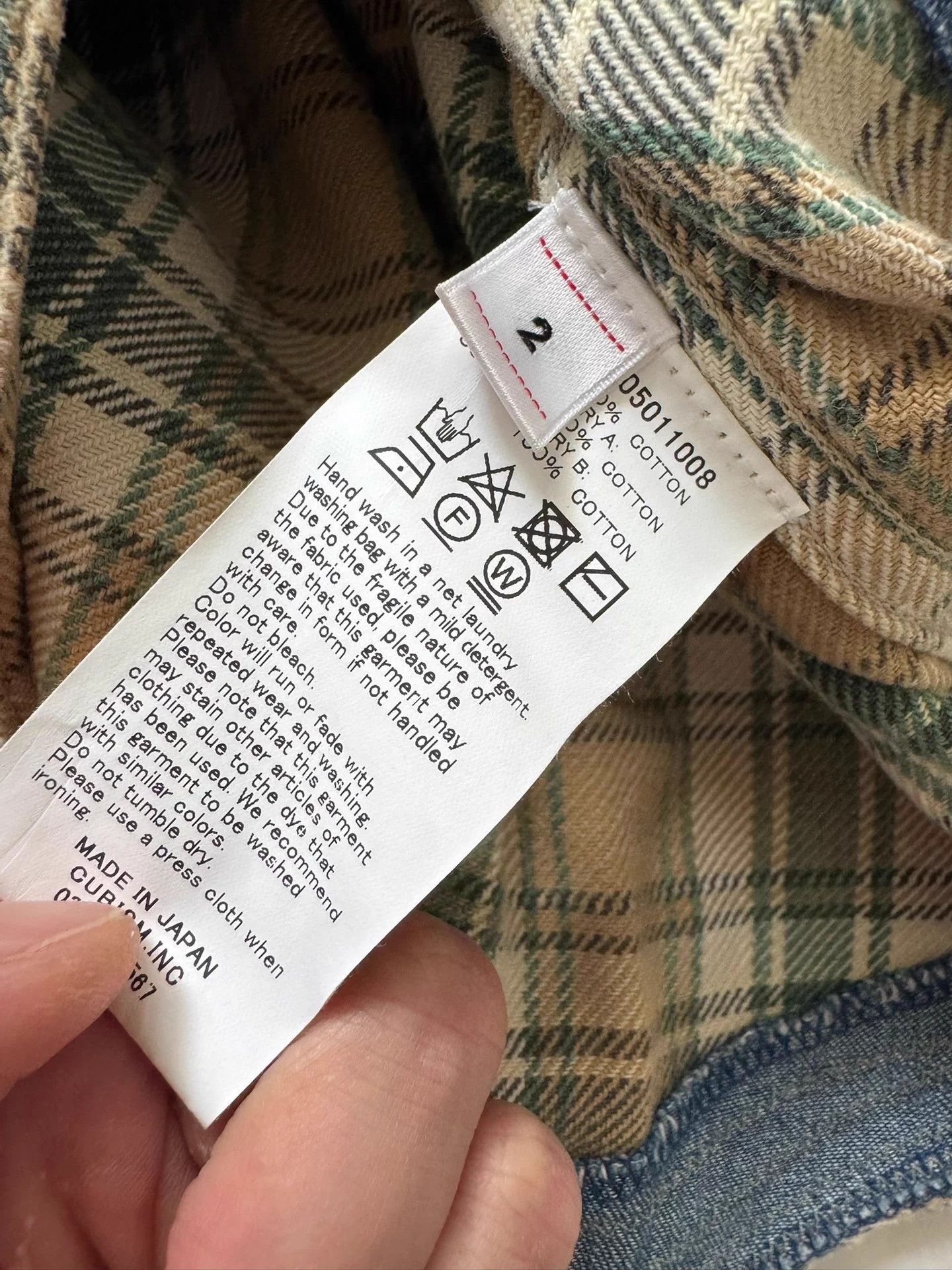 Visvim VISVIM 20SS LUMBER SHIRT CRASH beige 2 James Size US M / EU 48-50 / 2 - 5 Thumbnail