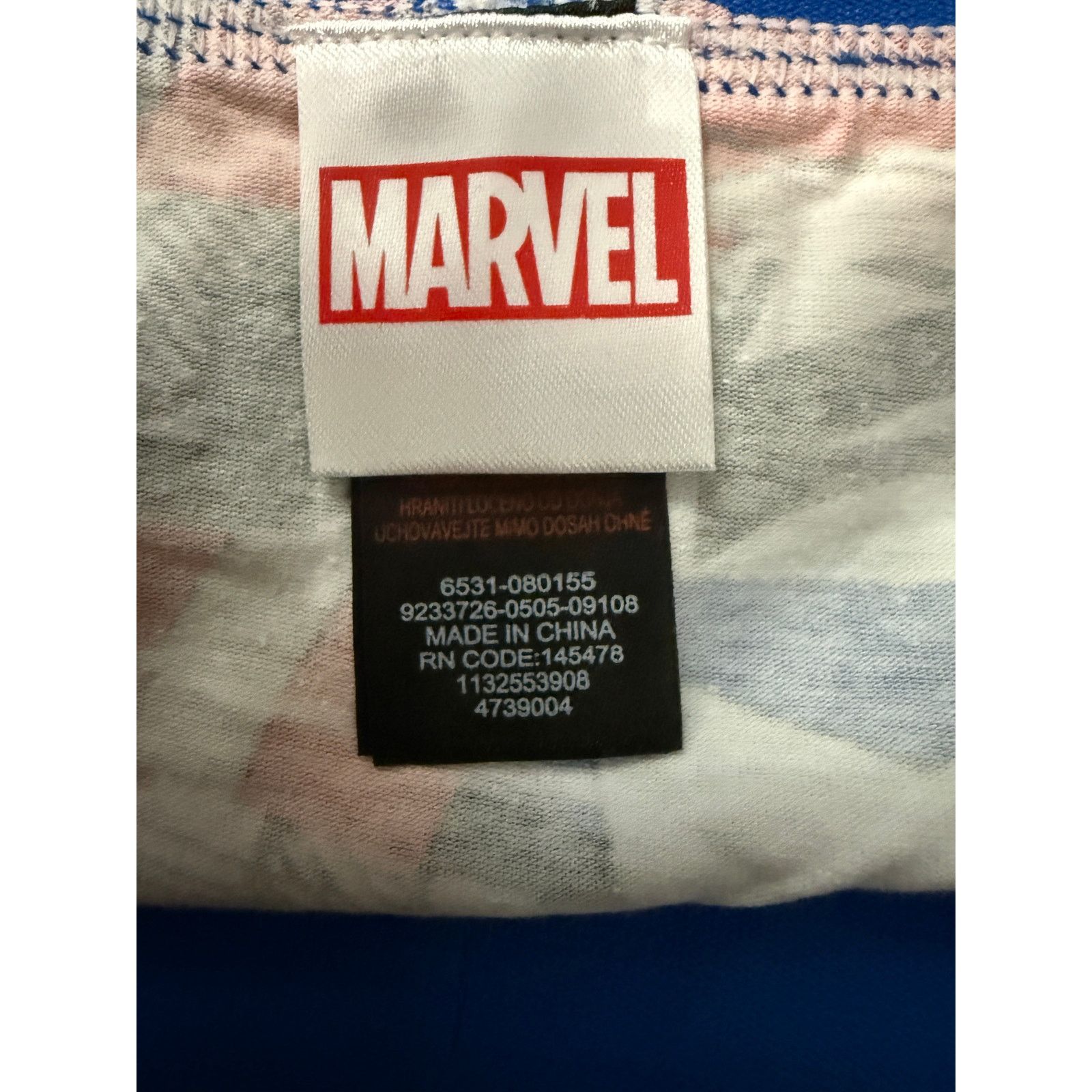 Marvel Comics Marvel Captain America Allover Shield Short Boxer Briefs L Size ONE SIZE - 3 Thumbnail