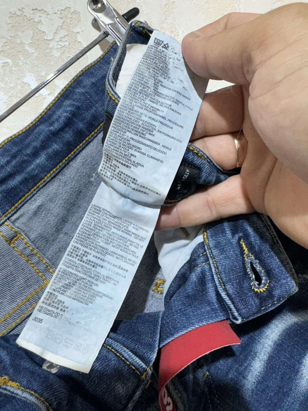 Dsquared2 Dsquared2 Jeans Made in Italy Size 42 Size 28" / US 6 / IT 42 - 16 Thumbnail