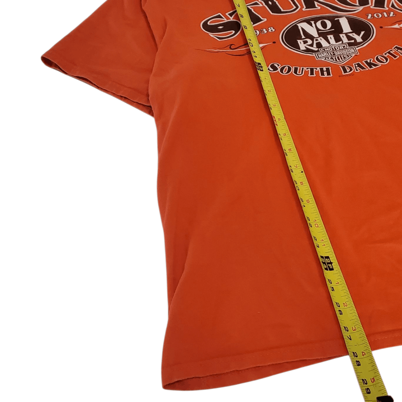 Harley Davidson 2012 Harley Davidson X Sturgis Script T-Shirt Size US XL / EU 56 / 4 - 6 Thumbnail