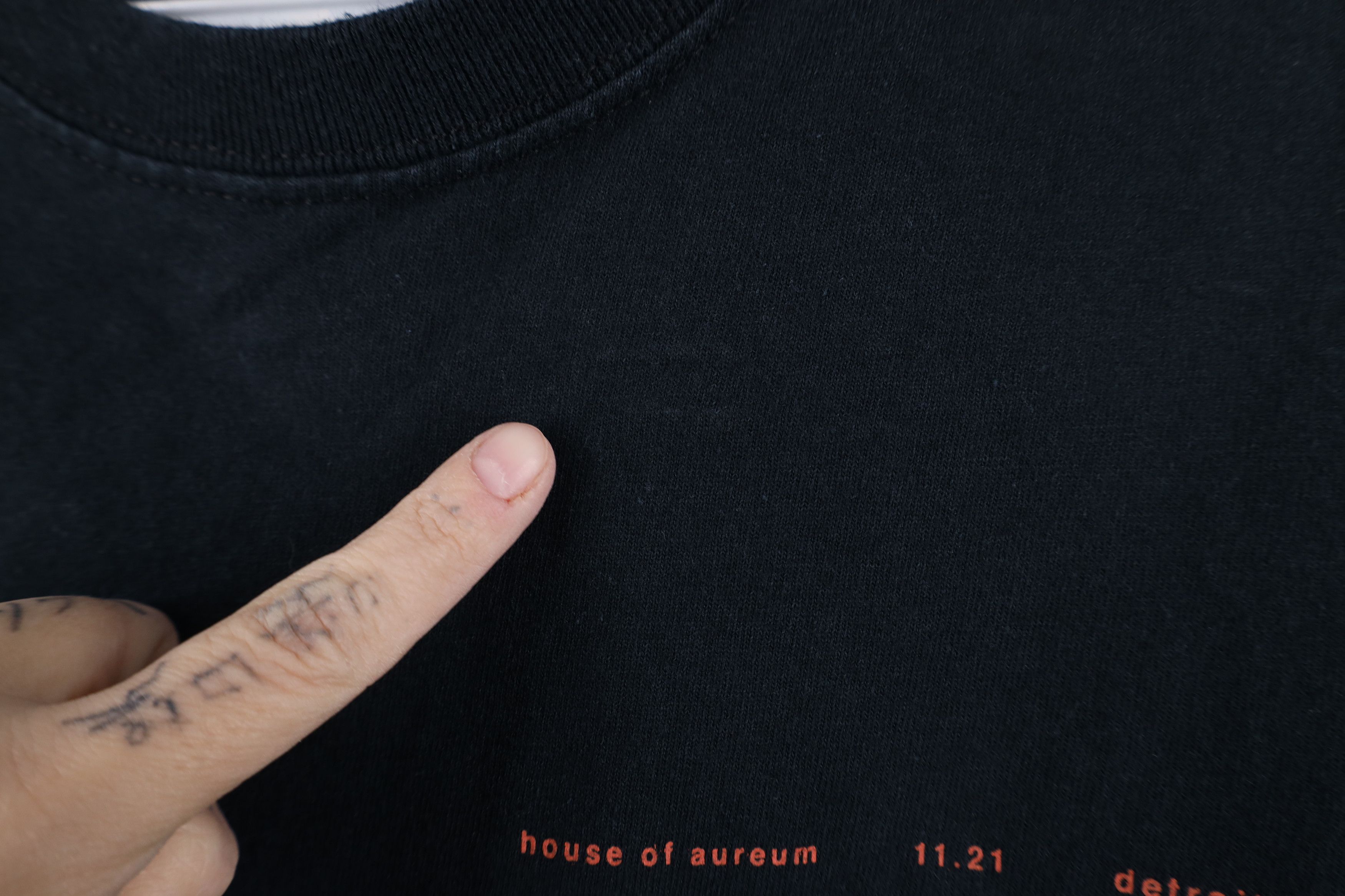 Vintage Y2K Streetwear Detroit House of Aureum Halsey Band T-Shirt Size S / US 4 / IT 40 - 7 Thumbnail