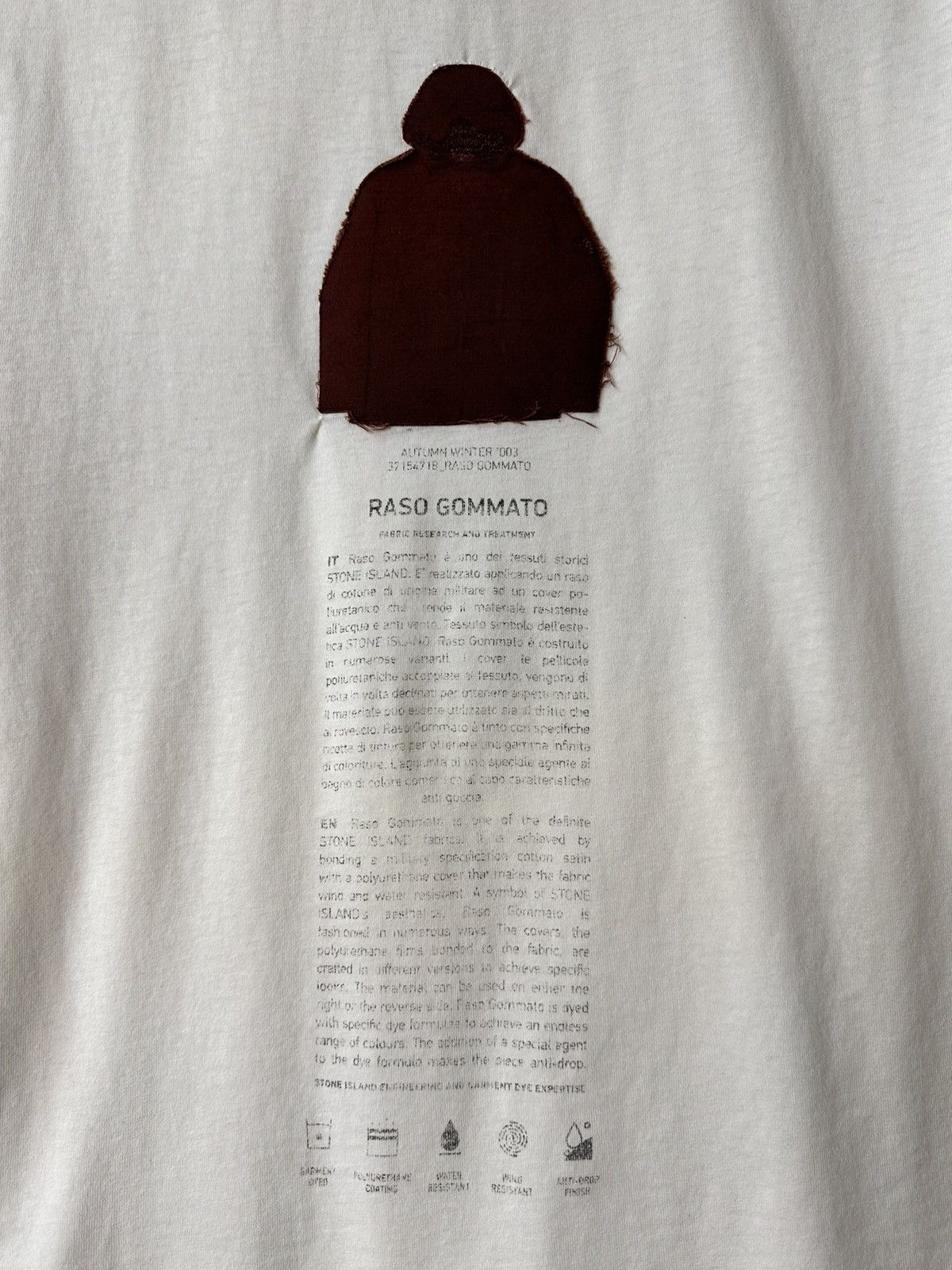 Massimo Osti Stone Island t-shirt Size US S / EU 44-46 / 1 - 11 Thumbnail