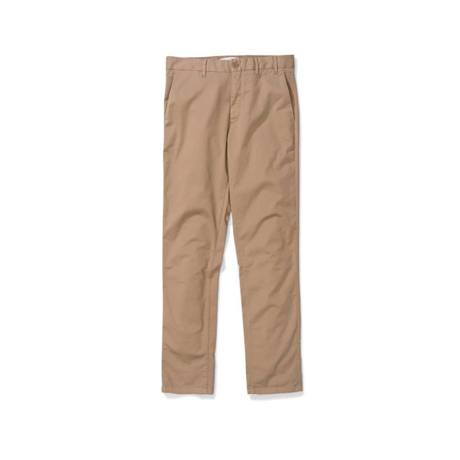 image of Norse Projects Aros Slim Light Twill Chino Pants in Beige, Men's (Size 32)