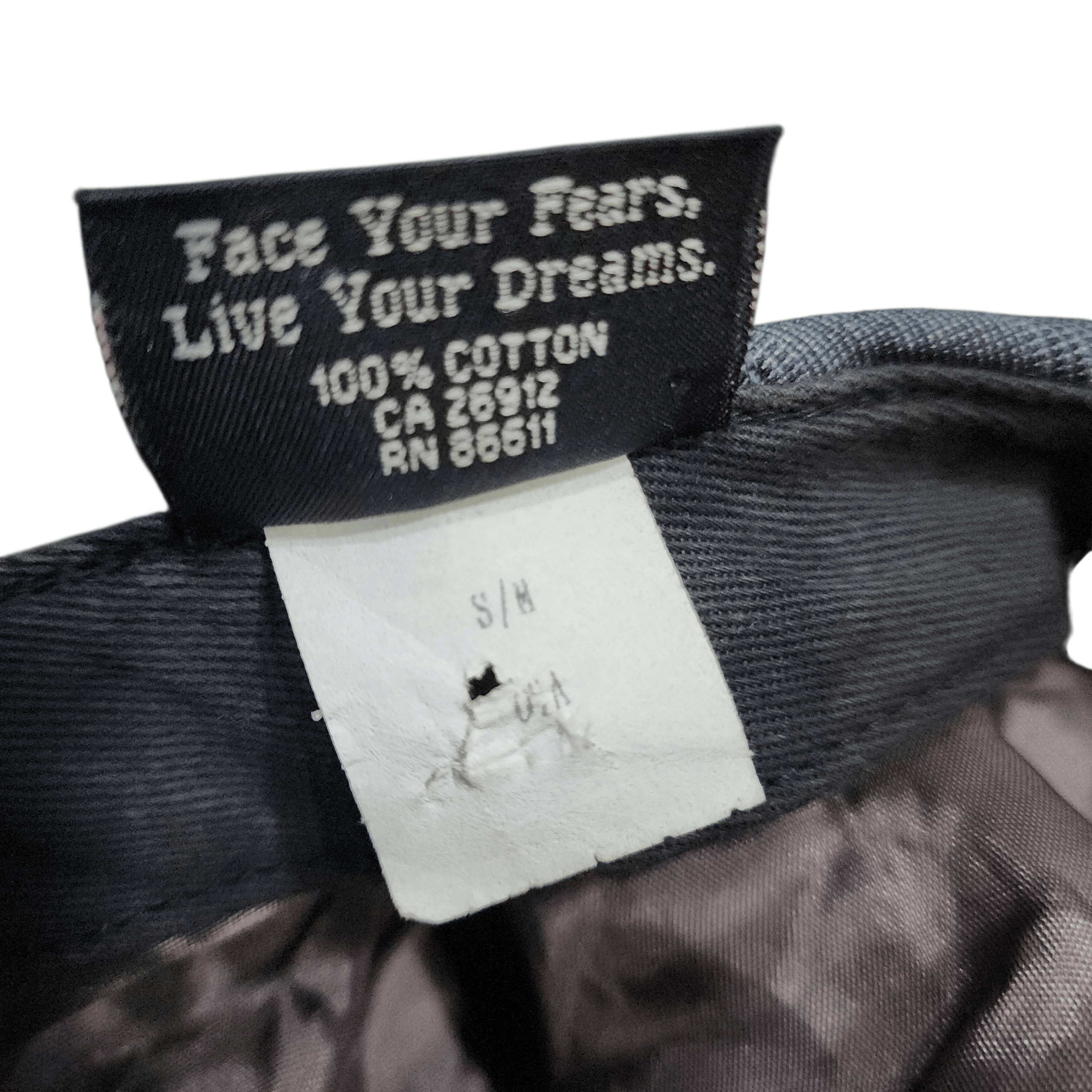 No Fear Vintage 90s No Fear Flat Cap size S/M made in USA Size ONE SIZE - 5 Thumbnail