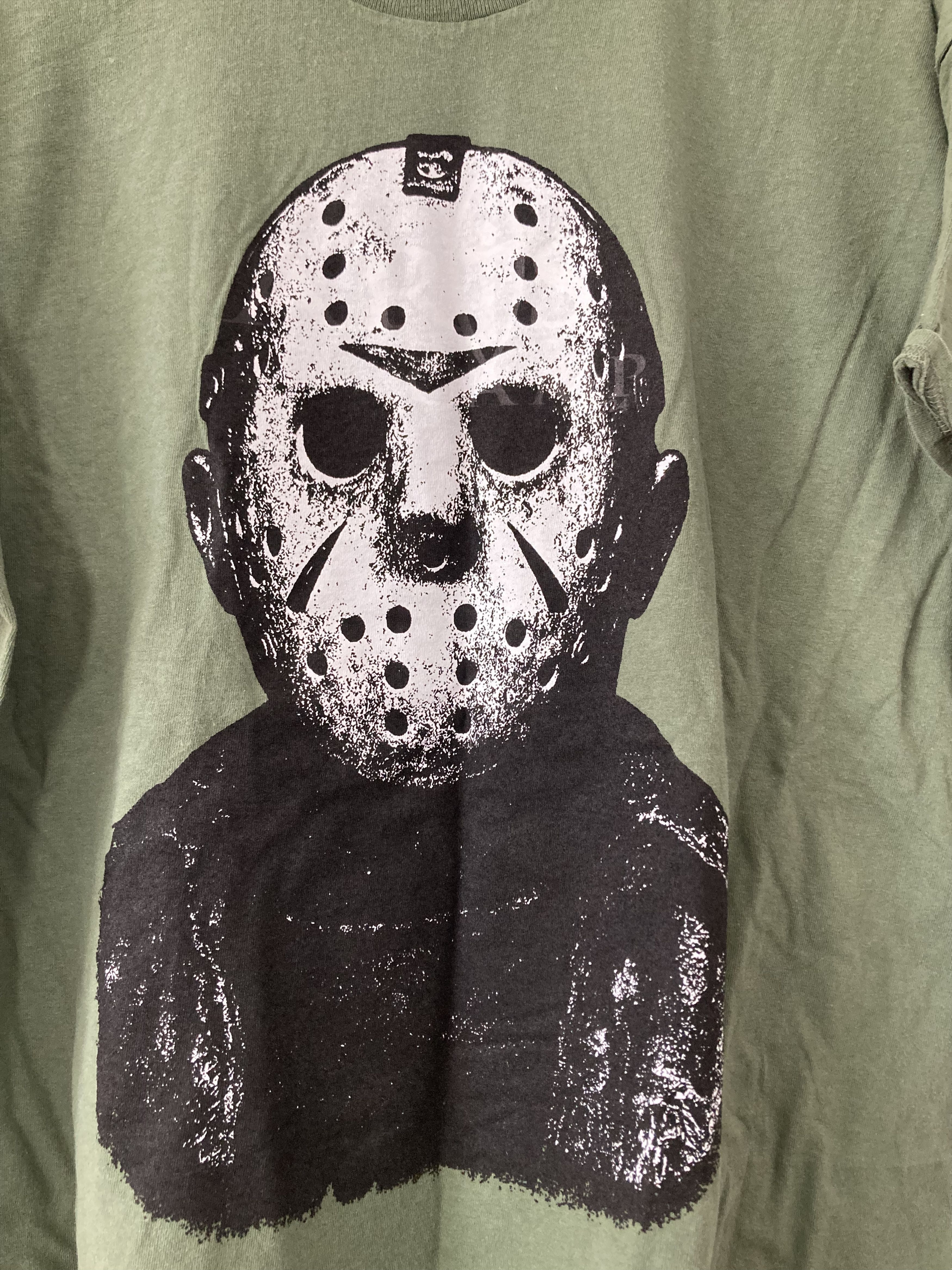 Asspizza Asspizza X 730 Jason Voorhees Green T-Shirt Friday the 13th Size US XL / EU 56 / 4 - 2 Thumbnail