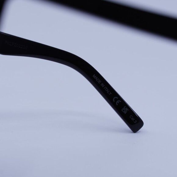 Saint Laurent Paris 🕶️ New Saint Laurent SL602 RIM 001 Sunglasses - Black Frame Size ONE SIZE - 9 Thumbnail