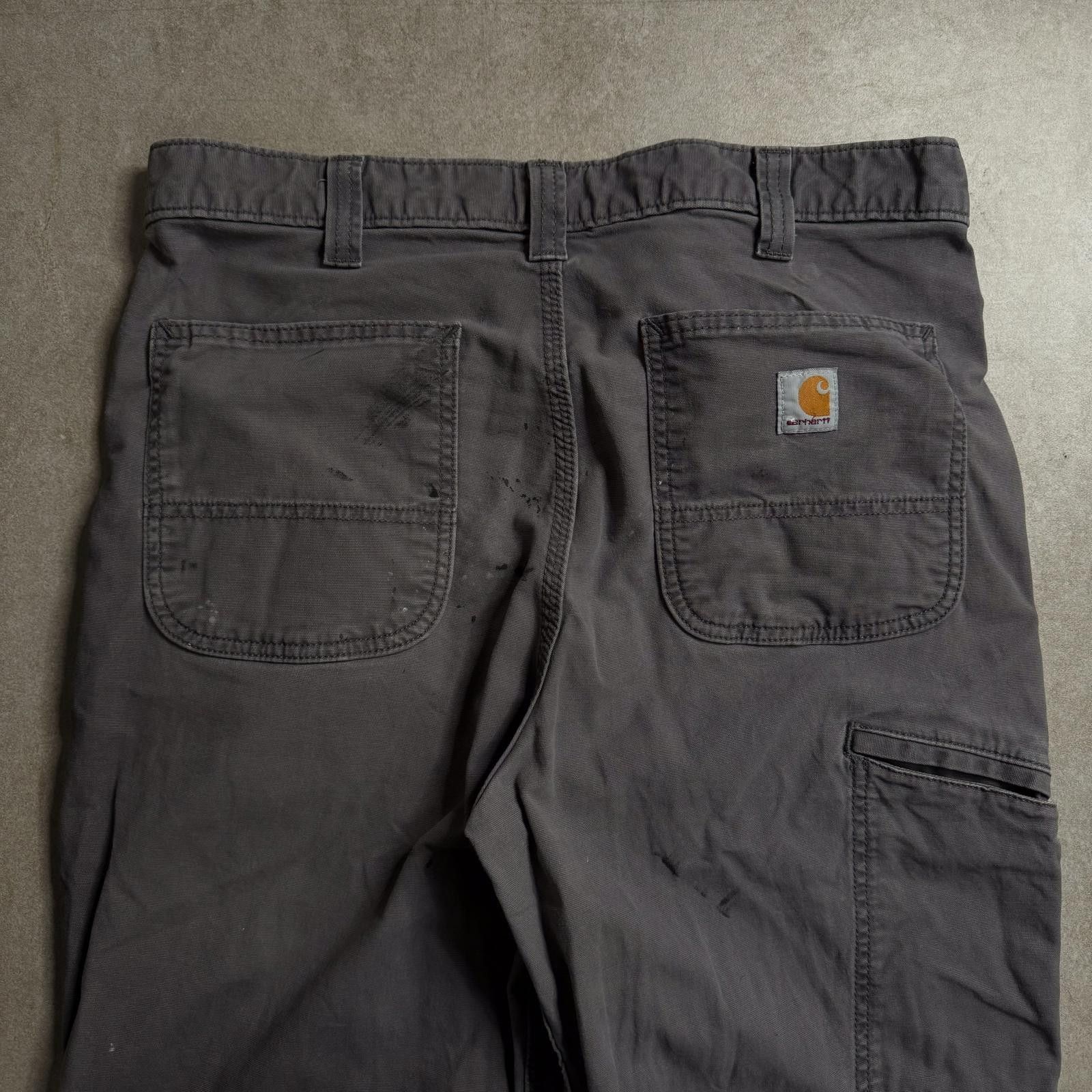 Carhartt Carhartt Grey Relaxed Cargo Pants - 34inch Size US 34 / EU 50 - 8 Thumbnail