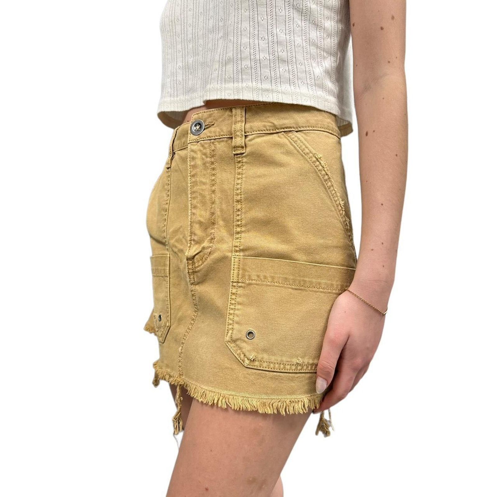 Free People Free people workwear skirt Size 26" / US 2 / IT 38 - 1 Thumbnail