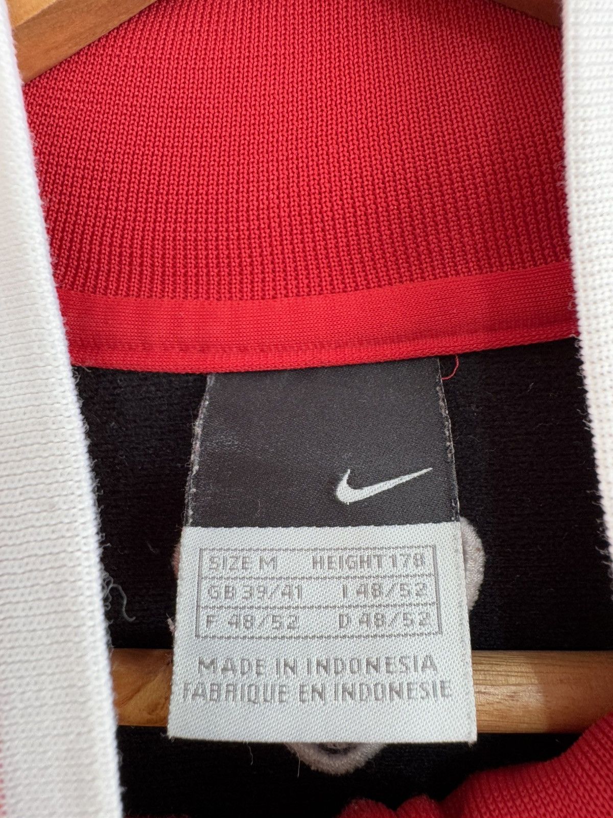 Nike × Vintage Vintage Manchester United 2005-2006 Soccer Tracksuit Jacket Size US M / EU 48-50 / 2 - 12 Thumbnail