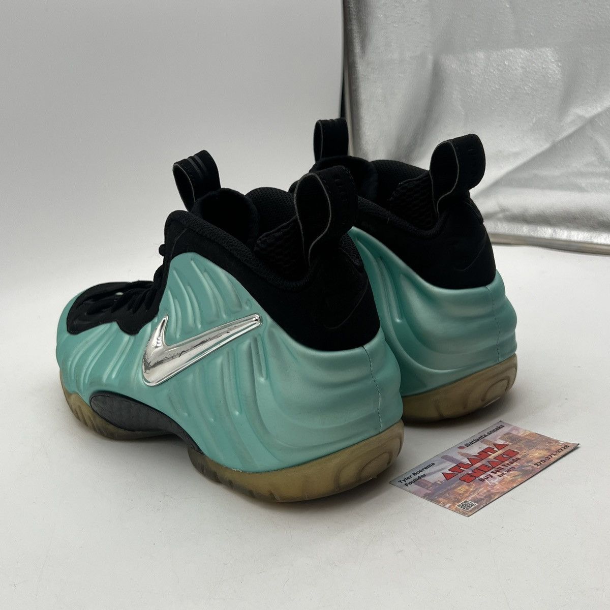 Nike Air Foamposite pro island green Size US 11 / EU 44 - 4 Thumbnail