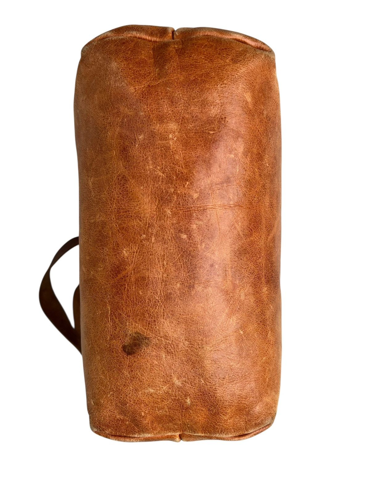 Leather Vintage Bia Baggio Japan Distressed Patina Leather Tote Bag Size ONE SIZE - 18 Thumbnail