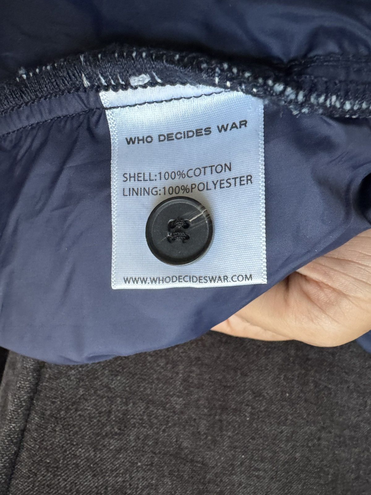 Who Decides War Who Decides War Denim Four Horsemen Trenchcoat - Indigo Size US L / EU 52-54 / 3 - 5 Thumbnail