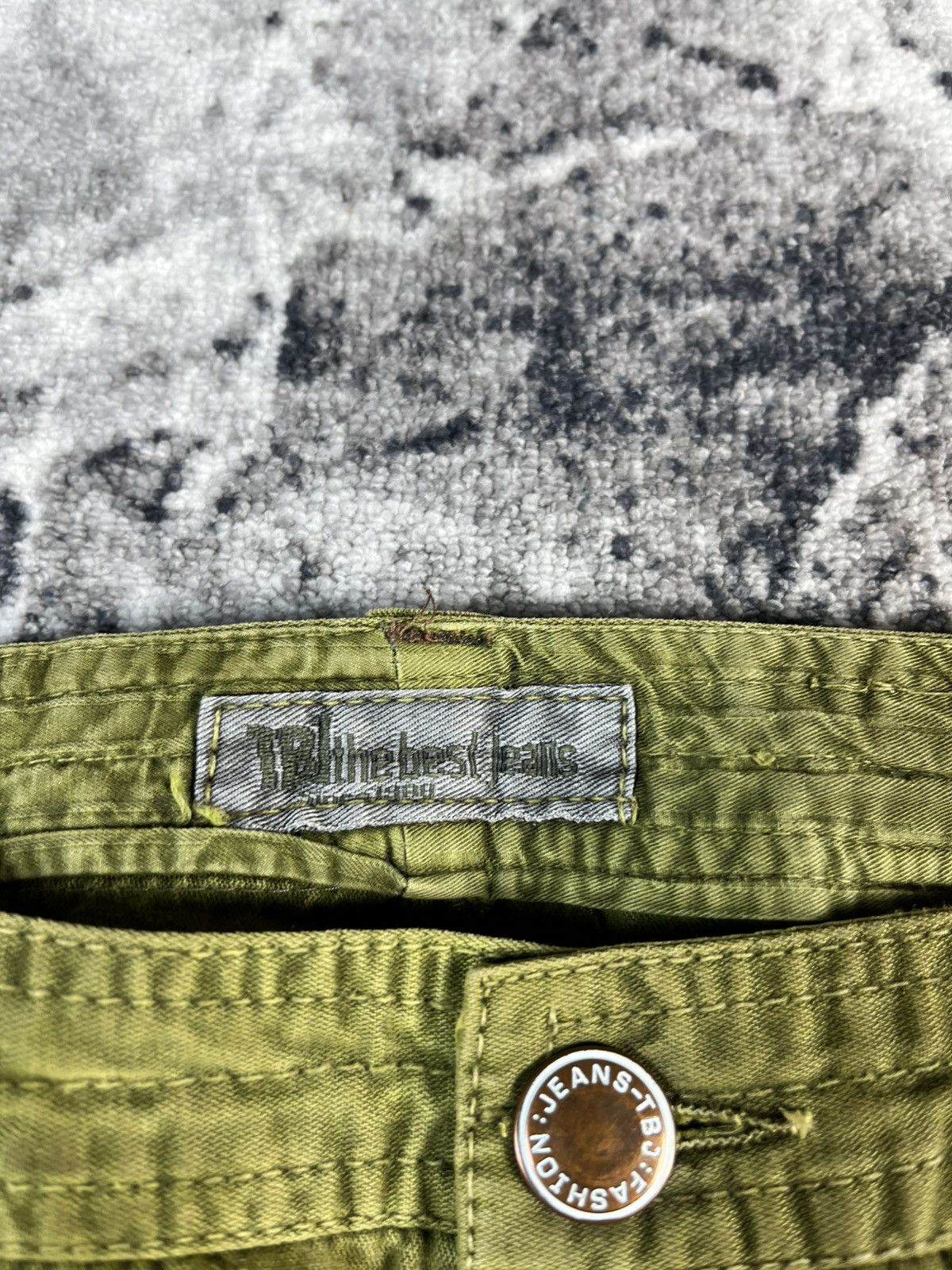 Other Olive Multi Pocket Cargo Pants Size 36 Fit 34 Size US 34 / EU 50 - 9 Thumbnail