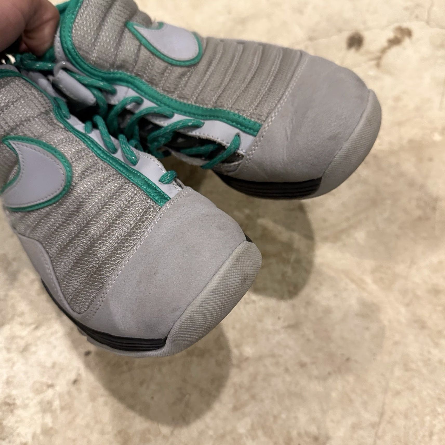 Nike Nike Air Max Shake Evolve Wolf Grey Stadium Green 2012 Rodman Gray Sz 8.5 Mens Sneaker Size US 9 / EU 42 - 5 Thumbnail