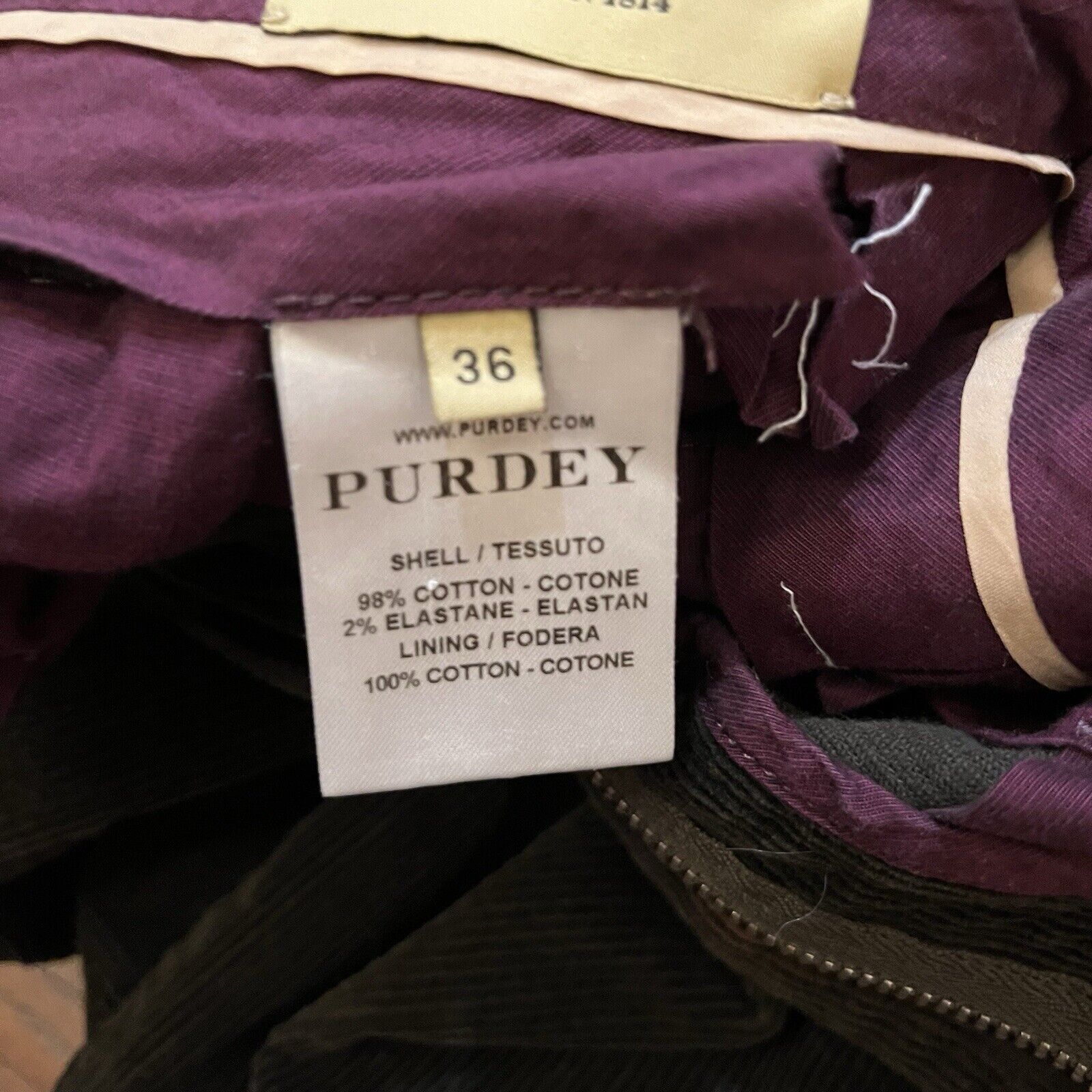 Purdey PURDEY Dark Green Corduroy Cotton Trousers Size 36 Size US 36 / EU 52 - 5 Thumbnail