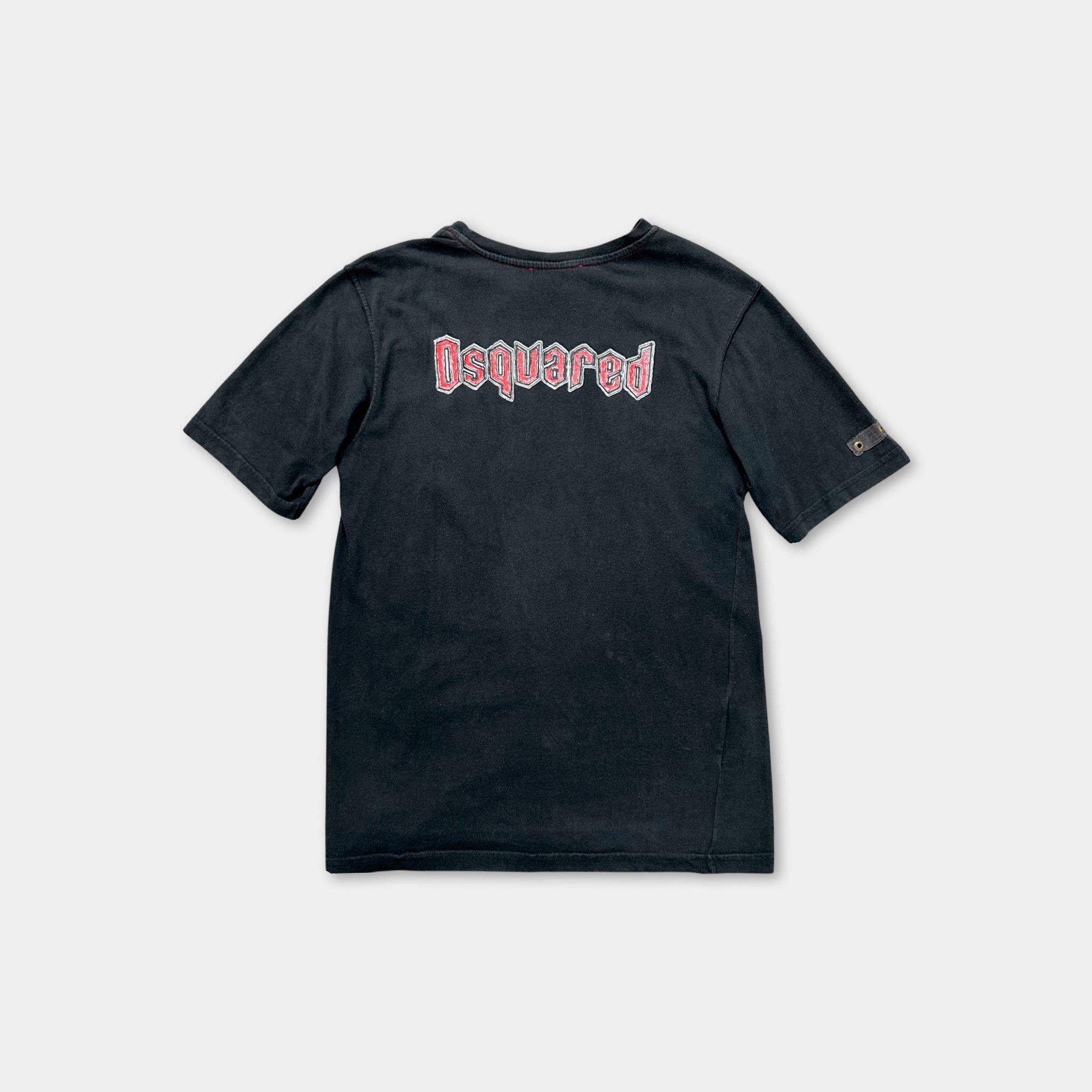 Dsquared2 Dsquared2 00s "Jesus Walks With Me" Navy T-Shirt Size US M / EU 48-50 / 2 - 6 Thumbnail