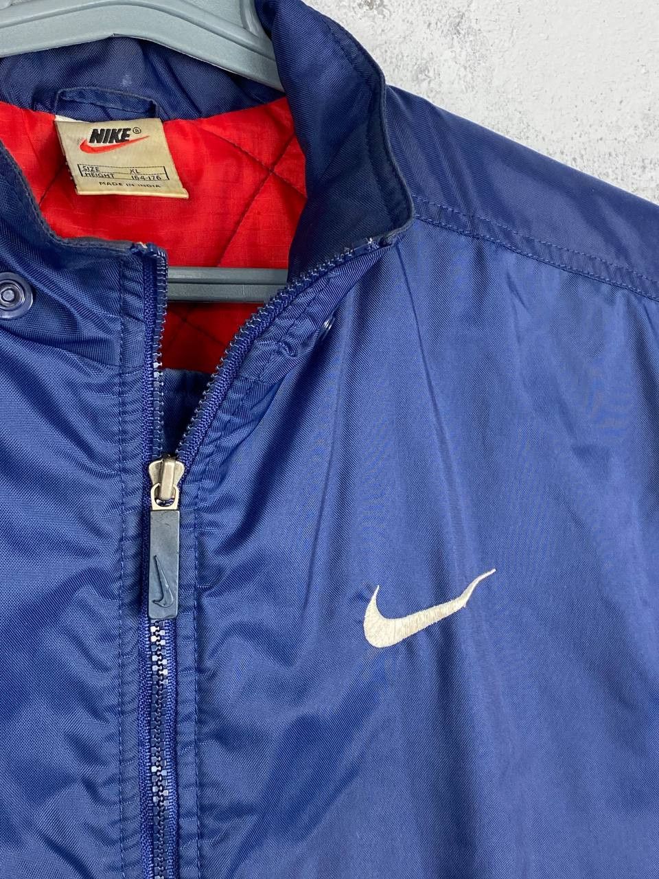 Nike × Vintage Vintage Nike Jacket Big Swoosh Embroidered Logo Size US M / EU 48-50 / 2 - 5 Thumbnail